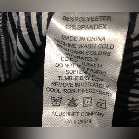 Footjoy Black & Grey Stripe Shipyard Hilton Head SC Mens Golf Shirt sz 2XL - Picture 5 of 7